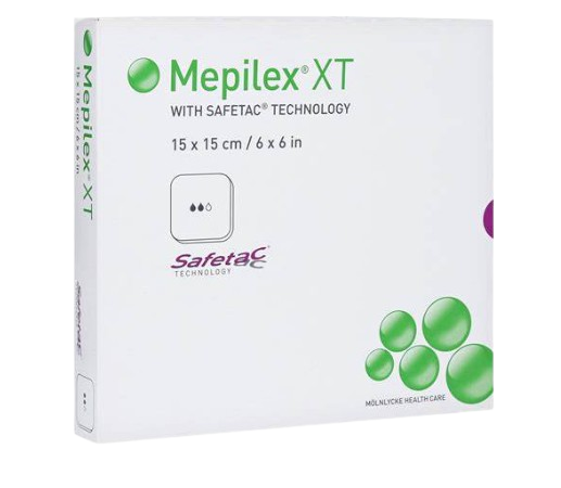 MOLNLYCKE Mepilex XT 15x15 cm 5s