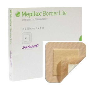 MOLNLYCKE Mepilex Border Flex Lite 15cm x 15cm 5s