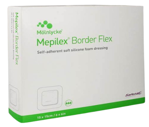 MOLNLYCKE Mepilex Border Flex 15 x 15 cm 5s