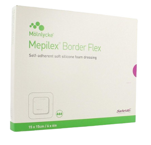 MOLNLYCKE Mepilex Border Flex 10x 25cm 10s