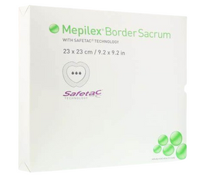 MOLNLYCKE Mepilex Border Sacrum Ag 23x23cm 5s