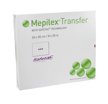 MOLNLYCKE Mepilex Transfer 20 x 50cm 4s