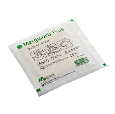 MOLNLYCKE Melgisorb Ag 10 x 10cm EU 10s