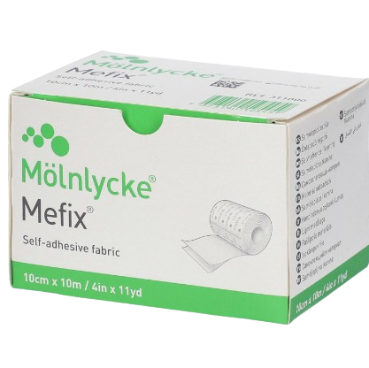 MOLNLYCKE Mefix 10 M x 10 cm 1s x 2 - Twin Pack
