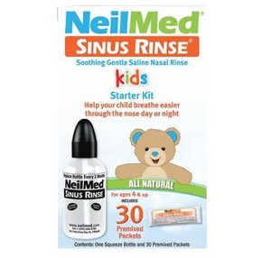 Neilmed Sinus Rinse Starter Kit for Kids - Paediatric 30 Sachets with 1 Bottle
