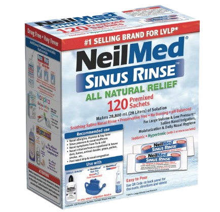 Neilmed Sinus Rinse 120 Regular Sachets