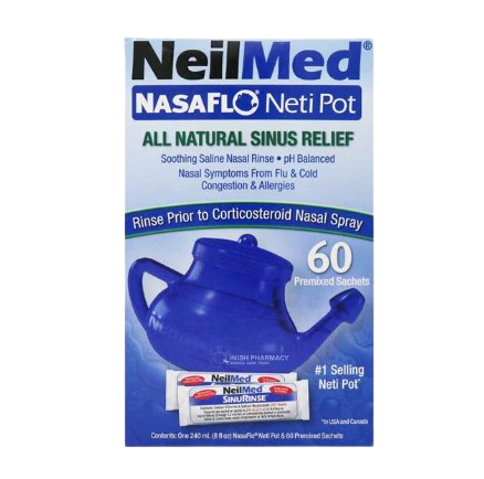 Neilmed NASAFLO - Pot with 60 Sachets