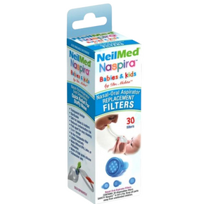 Neilmed Nasal Oral Aspirator Replacement Filters for Naspira- 30 Filters