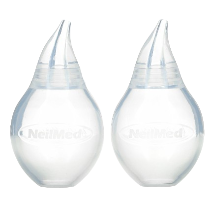 Neilmed Nasa Bulb - 2 Soft Tip Aspirators - For Babies and Kids - NasaBulb