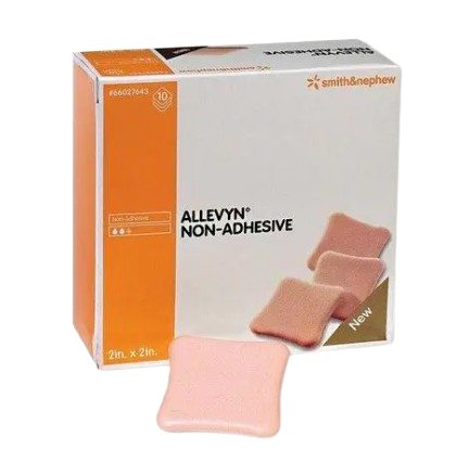Smith & Nephew S&N ALLEVYN NON ADHESIVE 10 X 10CM 10S