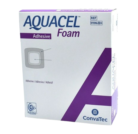 Aquacel Foam Adhesive Heel 17.5X13.5cm - 5s - Aquacel Foam Hydrofiber Dressing