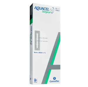 Aquacel Ag Surgical Cover 9 cm x 35 cm - 10s