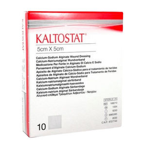Kaltostat 5 x 5 cm - 10s - Kaltostat Calcium Alginate Wound Dressing
