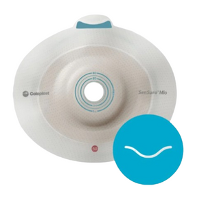 COLOPLAST SENSURA MIO LIGHT Convex Baseplate with EAR 70 MM 5'S