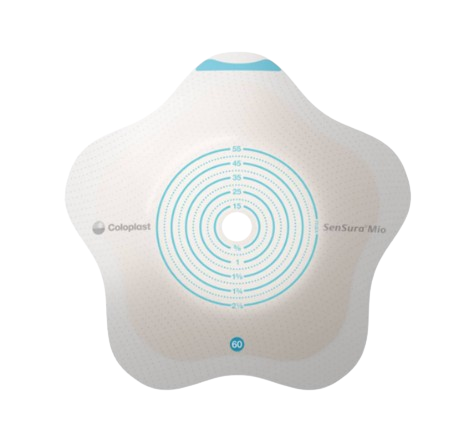 COLOPLAST SENSURA MIO CONCAVE Baseplate with EAR 60 MM 5'S