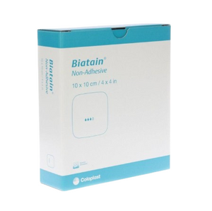 COLOPLAST BIATAIN NON ADHESIVE DRESSING 10 X 10 CM 10'S