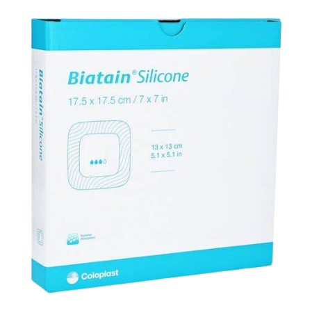 COLOPLAST BIATAIN SILICONE 17.5CM x 17.5CM