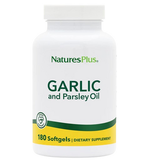 NATURES PLUS GARLIC & PARSLEY OIL 180 SOFTGEL