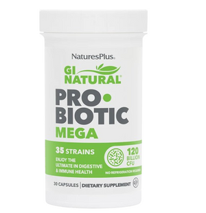 NATURES PLUS PROBIOTIC MEGA 120 BILLION CFU 30 CAPSULES