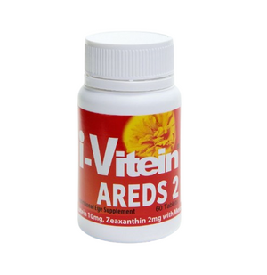 I-Vitein areds 2 Eye Supplement tabs 60s - contains floraglo lutein and other eye vitamins
