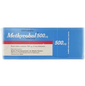 *LOCAL SG PACKING* Methycobal 500ug tablets 100s (MADE IN JAPAN) - Contains 500mcg of methylcobalamin (vitamin b12)