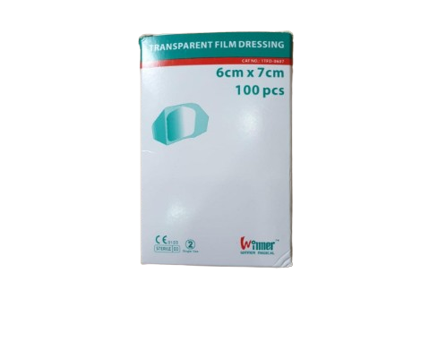 Winner Transparent Film Dressing 6 x 7cm 100 Pcs