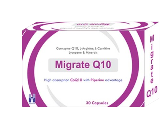 Migrate –Q10  30 capsules  - To improve fertility and ovulation