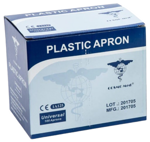 Cosmomed Apron, 140cm, 100pc per box