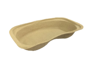 Cosmomed Kidney Dish, Biodegradable, 26x15x5cm, 700ml - 50 pieces per pack