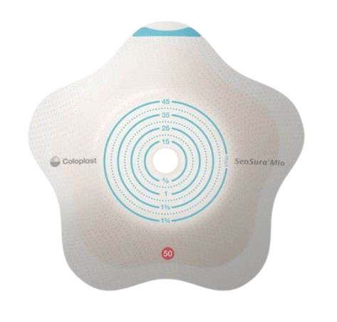 COLOPLAST SENSURA MIO CONCAVE Baseplate with EAR 60 MM 5'S