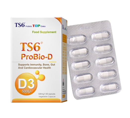 TS6 ProBio-D 60s - Vitamin D3 with probiotics - ProBio D