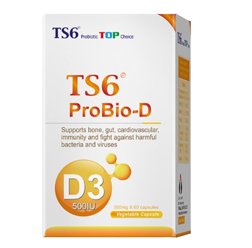 TS6 ProBio-D 60s - Vitamin D3 with probiotics - ProBio D