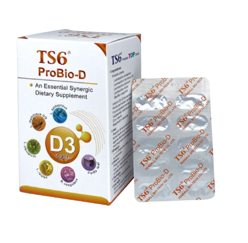 TS6 ProBio-D 60s - Vitamin D3 with probiotics - ProBio D