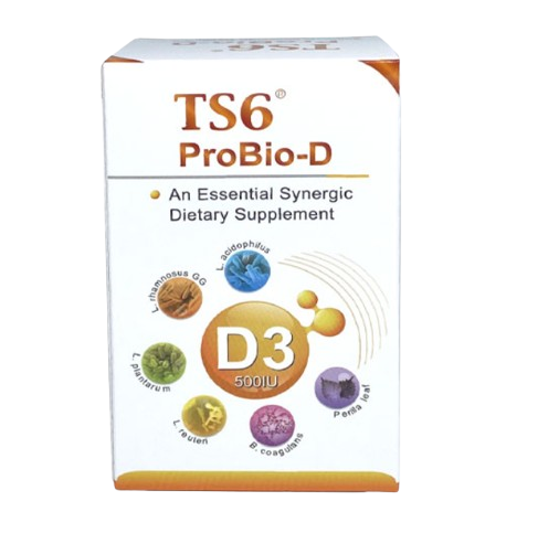 TS6 ProBio-D 60s - Vitamin D3 with probiotics - ProBio D