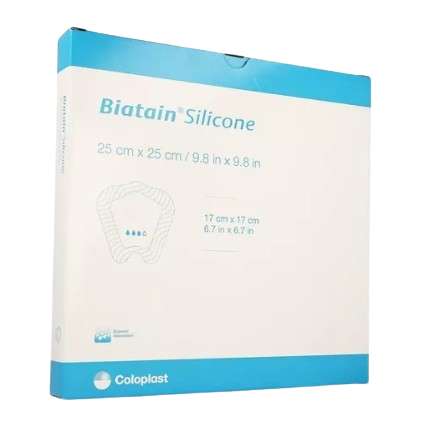 COLOPLAST BIATAIN SILICONE SACRAL 25 CM X 25 CM 5'S