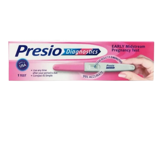 Presio Midstream Pregnancy Test Kit - Twin Pack