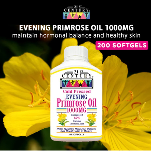 21st Century Evening Primrose Oil EPO 1000mg 200s