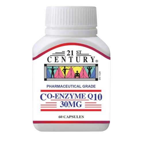 21st Century Co Enzyme Q10 30mg 60 Capsules x 3 - Triple pack