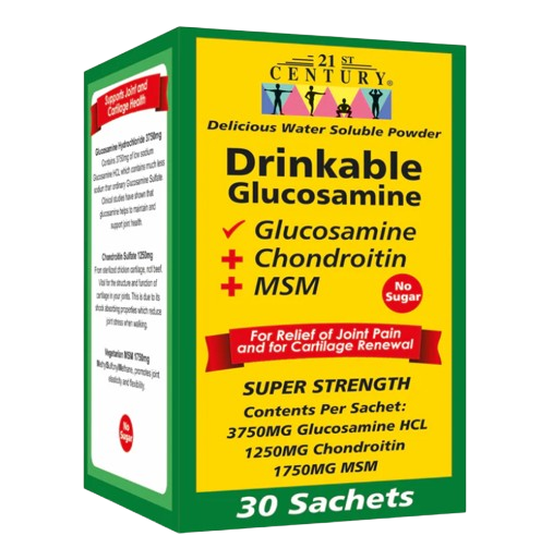 21st Century Drinkable Glucosamine 30 Sachets x 2 - Twin pack