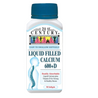 21st Century Liquid Filled Calcium 600 + Vitamin D 90s x 3 - Triple pack