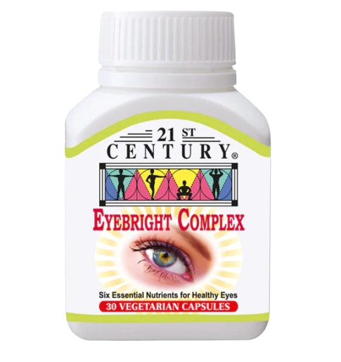 21st Century Eyebright Complex 30 Vegetarian Capsules x 3 - Triple pack