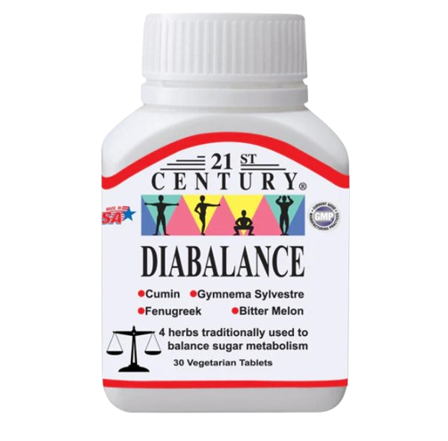 21st Century Diabalance 30 Tablets x 3 - Triple pack