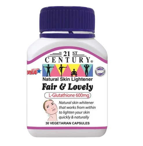 21st Century Fair & Lovely 30 Vegetarian Capsules x 2 - Twin pack