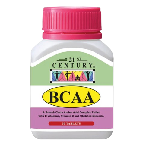 21st Century BCAA 30 Tablets x 3 - Triple pack