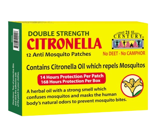 21st Century Citronella Mosquito Patch 12s - Bundle of 5