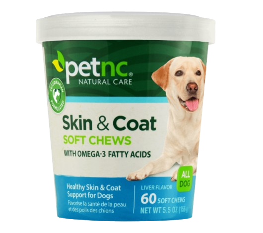 21st Century Essential Pet - Petnc Dogs Skin & Coat Omega + Vit D3 & E 60 Gummies x 2 - Twin Pack