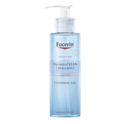 Eucerin Dermato Clean Refreshing Cleansing Gel 200ml x 2 - Twin Pack