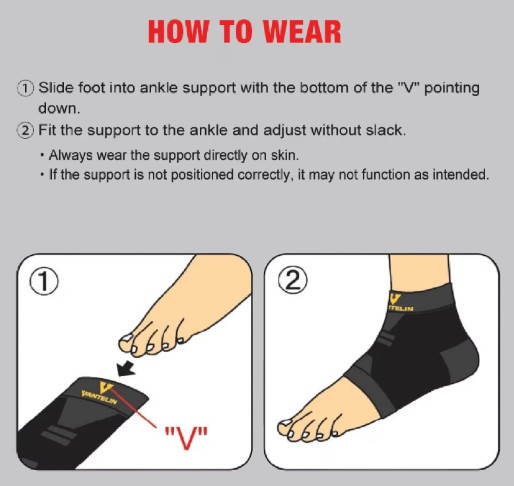 VANTELIN SUPPORT ANKLE S