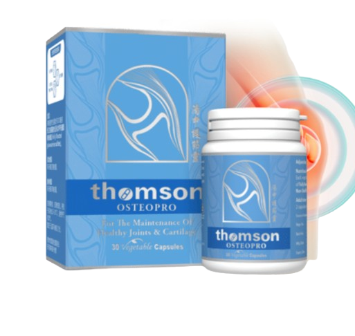 "THOMSON OSTEOPRO 30 +30 tablets - Patented Fully-reacted Glucosamine sulfate from USA of non-shellfish origin in vegetable capsules"