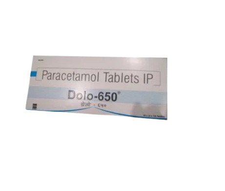 "Dolo 650mg tabs 20s X 2 - contains paracetamol 650mg "